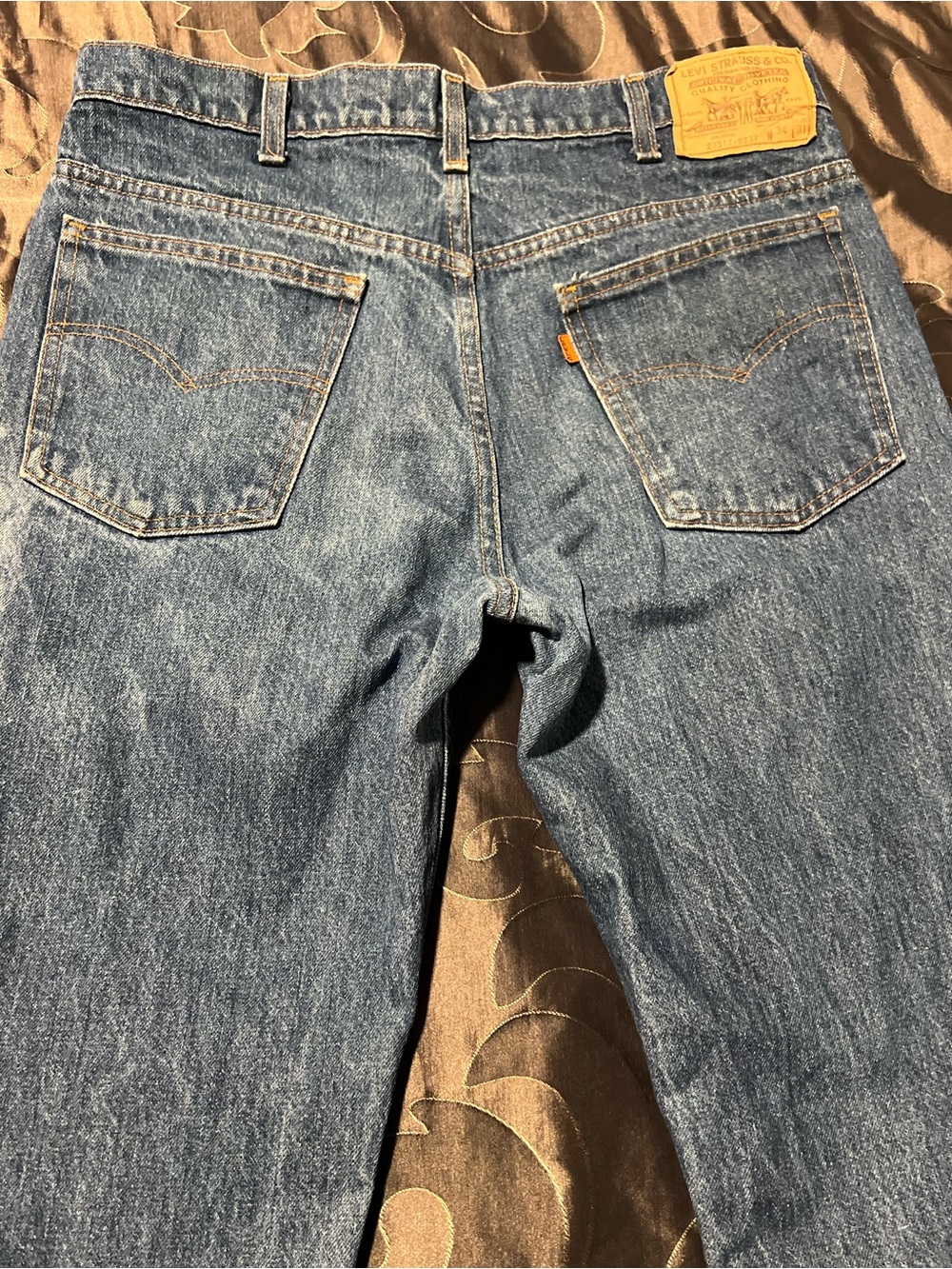 VTG/1982 Levi's 517 Orange Tab Boot Cut Jeans Men’s W34/L31 Paper Tag USA